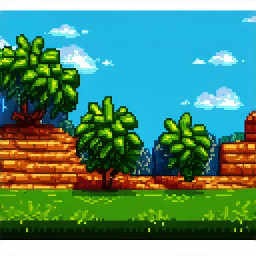 16 pixel art AI orchestator